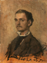 Self-portrait. Creator: Tito, Ettore (1859-1941).