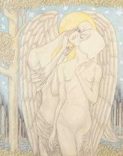 The marriage proposal (Het aanzoek), 1898. Creator: Toorop, Jan (1858-1928).