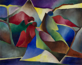 The Sleepers - Version II, 1918. Creator: Topp, Arnold (1887-1945).