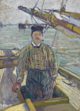 Monsieur Emile Davoust, 1889. Creator: Toulouse-Lautrec, Henri, de (1864-1901).