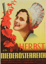 Autumn in Lower Austria, c1950. Creator: Uher, Magda (active ca. 1950).