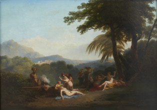Sacrifice to the god of gardens, 1796. Creator: Vallin, Jacques-Antoine (1760-1830).