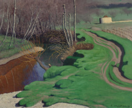 Banks of the Cagne, 1921. Creator: Vallotton, Felix Edouard (1865-1925).