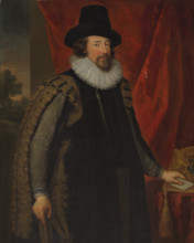 Portrait of Francis Bacon (1561-1626). Creator: Vanderbank, John (1694-1739).