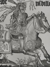 Godfrey of Bouillon, (1060-1100), military leader during the First Crusade, 15th century (1877).  Creator: Unknown.