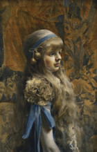 Portrait of Cristina Morphy, 1884. Creator: Anders Leonard Zorn.