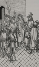 Cem Sultan, (1459-1495) imprisoned in Rome, 1495 (1496), 1877.  Creator: Unknown.