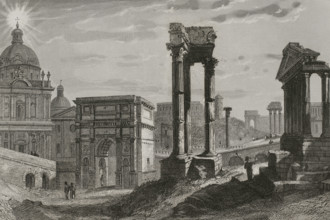 Rome, Italy, 1852.  Creator: Antonio Roca Sallent.