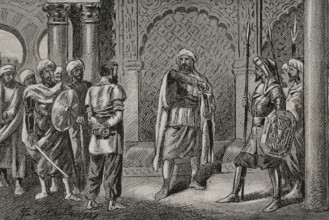 Ali ibn Hammud al-Nasir, (d. 1018), Sixth caliph of the Caliphate of Córdoba (1016-1018), 1890.  Creator: Joan Serra y Pausas.