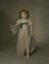 Manuela Isidra Téllez-Girón, future Duchess of Abrantes, 1797. Creator: Agustin Esteve y Marqués.