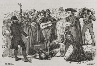 Patriotic donations and offerings by the Spaniards, War of Roussillon, (1793-1795), 1851.  Creator: Unknown.