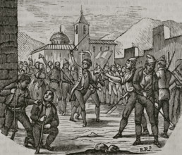 Biscayan uprising, War of Roussillon, (1793-1795), 1851.  Creator: Unknown.