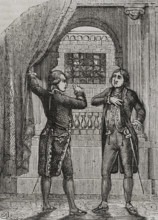 Request from the Spanish court in favour of the sons of Louis XVI, War of Roussillon, 1851.  Creator: Unknown.