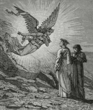 The Divine Comedy, (1307-1321): Purgatory, 1888.  Creator: Jean Edouard Dargent.