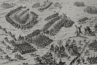 Battle of Dreux, (19 December 1562), (1877).  Creator: Unknown.