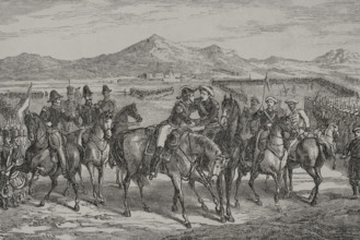 The Embrace of Vergara (August 31, 1839), 1879. Creator: Unknown.