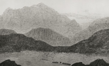 Entrance to the Bolan Pass, (present-day Pakistani territory), 1878.  Creator: Unknown.