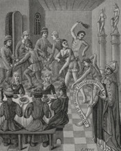 Heresy of the Flagellants, 15th century, (1877).  Creator: Unknown.