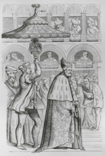 Grand procession of the Doge of Venice, 16th century, (1878). Creator: Unknown.