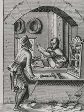 Wire worker, 16th century, (1878).  Creator: Unknown.