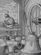 Bell and cannon caster, 16th century, (1878).  Creator: Unknown.