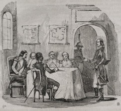 War Council of generals in 1799, (1851).  Creator: Unknown.