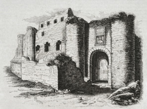 Remains of Doña Urraca Palace, Zamora, Castile, Spain, 1852. Creator: Cecilio Pizarro.