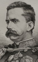 Umberto I, (1844-1900), King of Italy, (1878-1900), member of the House of Savoy. Creator: Arturo Carretero y Sánchez.