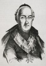 Juan Escoiquiz, (1747-1820), Spanish writer, politician and clergyman, 1853. Creator: Bernardo Rico.