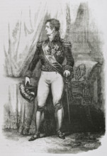 Joseph I Bonaparte, (1768-1844), King of Naples, (1806-1808) and king of Spain (1808-1813), 1853.  Creators: Bernardo Rico, Eusebio Zarza.