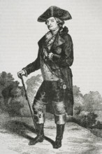 Charles IV of Spain, called the Hunter, (1748-1819), 1853.  Creators: Eusebio Zarza, Ildefonso Cibera.