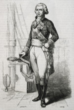 Federico Gravina, (1756-1806), Spanish admiral during the American Revolution and Napoleonic...1853. Creators: Eusebio Zarza, Tomás Carlos Capuz.