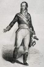 Cayetano Valdés y Flórez, (1767-1835), Spanish military and sailor, 1853.  Creators: Eusebio Zarza, Tomás Carlos Capuz.