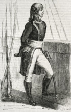 Cosme Damian Churruca y de Elorza, (Motrico,1761-Battle of Trafalgar, 1805), Spanish mariner, 1852. Creators: Eusebio Zarza, Tomás Carlos Capuz.