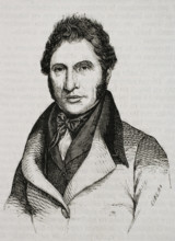 Agustín de Argüelles Álvarez González, (1776-1844), known as "El Divino", 1853.  Creator: Ildefonso Cibera.