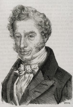 Francisco Martínez de la Rosa, (1787-1862), Spanish statesman and dramatist, 1853. Creator: José Severini.