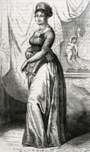 Maria Luisa of Spain, (1782-1824), Infanta of Spain, Queen Consort and Regent of Etruria..., 1853.  Creator: Tomás Carlos Capuz.