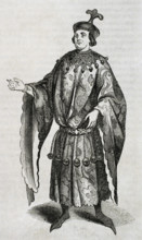 Mosén Borra, real name Antoni Tallander, (born in Barcelona in 1358), 1852. Creator: Unknown.