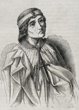 Alvaro de Luna, (1390-1453), Castilian nobleman of the House of Luna, 1852.  Creator: Unknown.