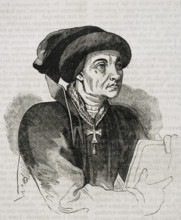 Inigo Lopez de Mendoza, (1398-1458), Spanish nobleman of the House of Mendoza, 1852.  Creator: Unknown.