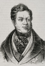 José María Queipo de Llano, (1786-1843), Count of Toreno and viscount of Matarrosa, 1853.  Creator: Unknown.