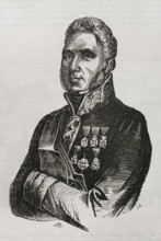 Francisco Espoz y Mina, (1781-1836), Spanish leader of the guerrillas of Navarre..., 1853. Creator: Unknown.