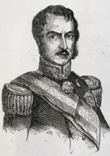 Juan van Halen y Sarti, (1792-1858), Field Marshal in the Spanish Army, 1853.  Creator: Unknown.