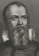 Galileo Galilei, (1564-1642), Italian astronomer, mathematician and physicist, 1856.  Creator: Charles Geoffroy.