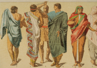 Etruscan Clothing, 1881. Creator: Unknown.