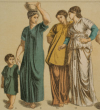 Roman Age Costume, 1881.  Creator: Unknown.