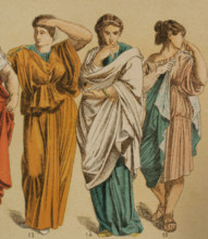 Roman Age Costume, 1881.  Creator: Unknown.