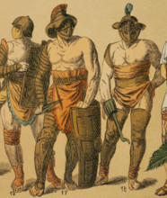 Gladiators, Roman Empire, 1881.  Creator: Unknown.