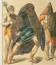 Gladiators, Roman Empire, 1881.  Creator: Unknown.