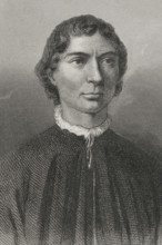 Niccolò Machiavelli, (1469-1527), Italian Renaissance writer and statesman, 1856.  Creator: Unknown.